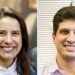 A governadora Raquel Lyra (PSD) e o ex-prefeito João Campos (PSB)