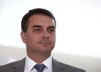 O pré-candidato do PL à Presidência, Flávio Bolsonaro