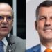 O senador Fernando Dueire (PSD) e o advogado Carlos Sant'Anna (Novo)
