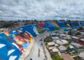 A obra nasceu de projeto elaborado pela Prefeitura do Jaboatão dos Guararapes