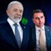 Pesquisa mostra Lula (PT) a frente de Flávio Bolsonaro (PL)