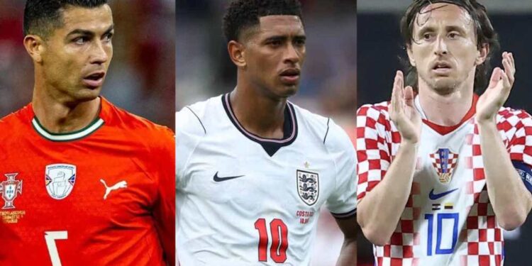 Cristiano Ronaldo, Bellingham , Modrić