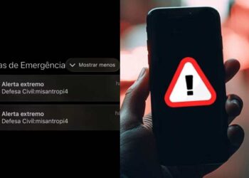 Moradores de diferentes regiões do Brasil receberam uma mensagem