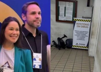 Juliana Fernandes e Nelson Canizza responsáveis pela Avannte Alimentação