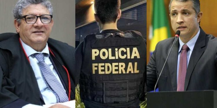 O desembargador afastado Dirceu dos Santos e o deputado estadual Faissal Calil (PL)