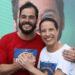 A governadora Raquel Lyra e o candidato ao senado Túlio Gadêlha