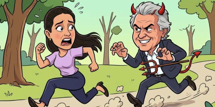 O distanciamento de Raquel de Ronaldo Caiado