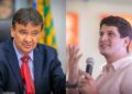 O ministro Wellington Dias (PT) e o ex-prefeito João Campos (PSB)