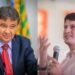 O ministro Wellington Dias (PT) e o ex-prefeito João Campos (PSB)