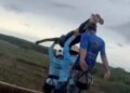 Jovem morre após falha em salto de bungee jump