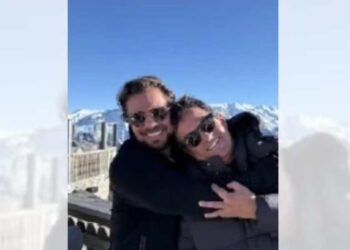 Daniel Vorcaro e Ciro Nogueira em imagem obtida pela PF