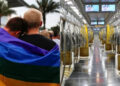 Durante o ataque, nenhum passageiro interveio para ajudar o casal