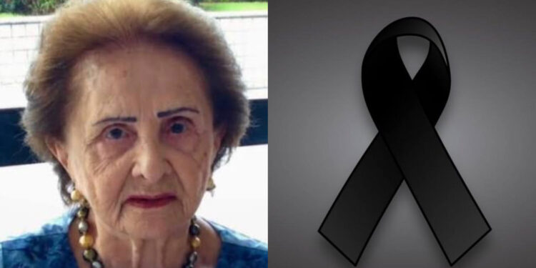 Milita Ferreira Lima, viúva de Torquato Ferreira Lima e irmã de Jarbas Vasconcelos