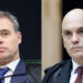 O ministro André Mendonça e o ministro Alexandre de Moraes (esq. p/ dir.)