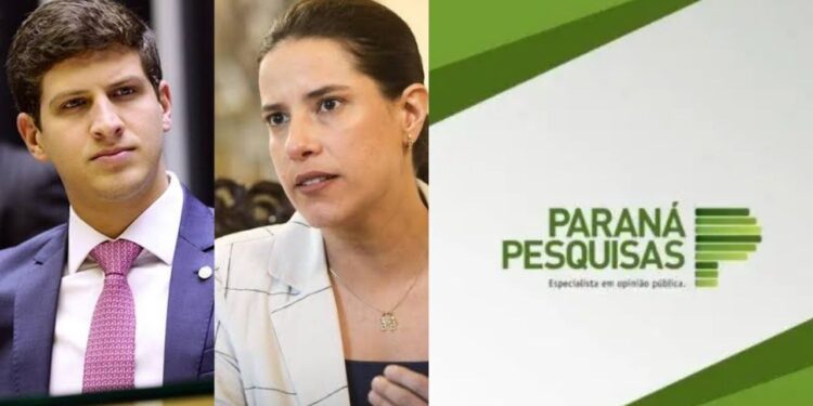 Os pré-candidatos ao governo de Pernambuco, João Campo (PSB) e Raquel Lyra (PSD).