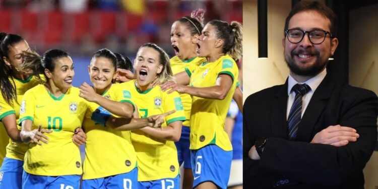 O advogado Alberto Goldenstein (à dir.), especialista em Direito Desportivo.