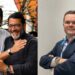 Humberto Arraes e o secretário de Agricultura de PE, Cícero Moraes (à esq.); e Paulo Nery, que deve assumir a Copergás.