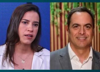 A governadora de Pernambuco, Raquel Lyra (PSD); e o ex-governador Paulo Câmara (PSB).