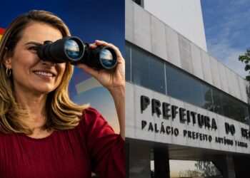 A pré-candidata a senadora, Marília Arraes (PDT). (Imagem gerada por IA).