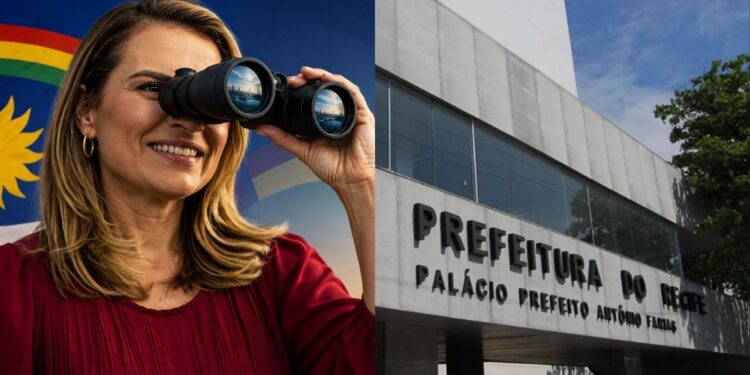 A pré-candidata a senadora, Marília Arraes (PDT). (Imagem gerada por IA).
