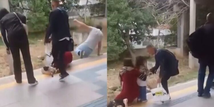 A menina tem entre 3 e 4 anos de idade. Imagem: Reprodução/redes sociais.