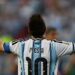 Messi, da Argentina, comemora gol contra a Argélia na Copa do Mundo
Imagem: Roberto Schmidt/AFP