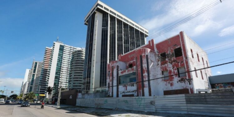 Construtora promete preservação do Cassino Americano. Foto: Bruno Camppos/JC Imagem