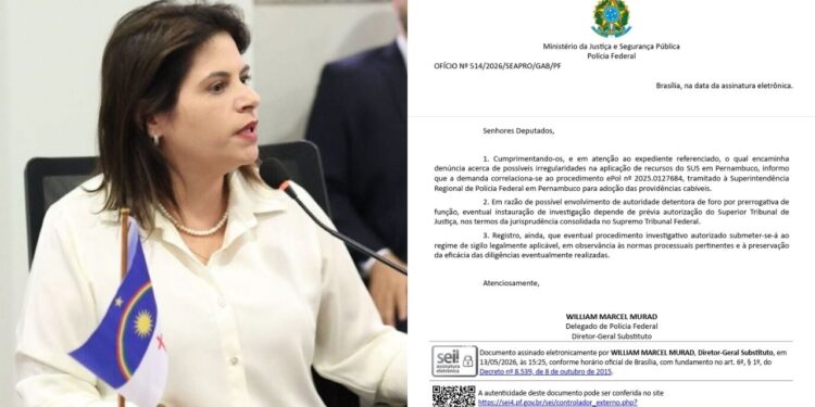 A vice-governadora de Pernambuco, Priscila Krause (PSD).