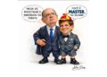 Um card digital com caricaturas de João Campos (PSB) e o ministro do STF, Gilmar Mendes, virou alvo de processo.