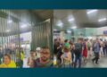 Linha Sul do Metrô do Recife para de funcionar. Foto: Reprodução/TV Globo