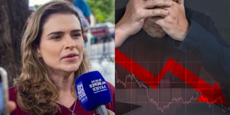 A pré- candidata ao Senado, Marília Arraes (PDT)
