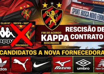 Parceria entre Sport e Kappa está perto do fim.