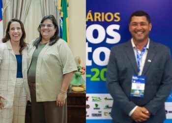 Raquel Lyra (PSD),  Carol Jordão e Jeyson Falcão (Da esq. p/ Dir.)
