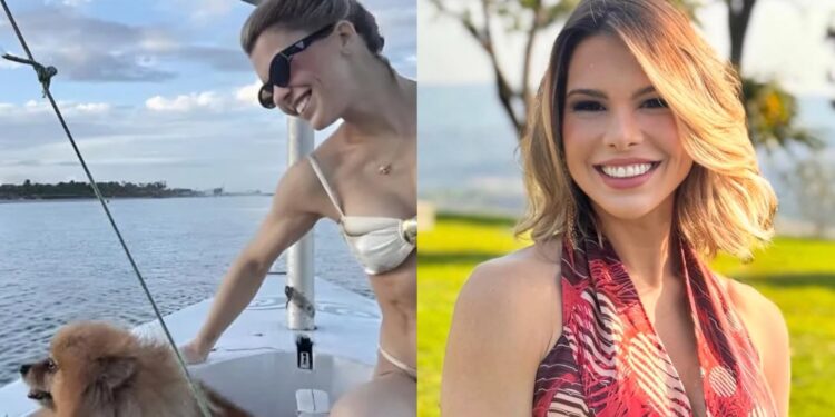 Maria Eduarda , que morreu após um acidente de barco na praia de Suape