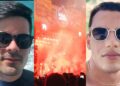 Rubem Fernandes, vítima (esq). Cristian Dantas, suspeito (dir.)