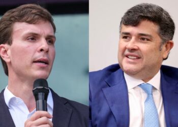 Miguel Coelho (União Brasil) e Eduardo da Fonte (PP)