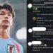 Torcedores brasileiros lotaram as redes de Kento Shiogai com críticas e provocações
