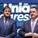 Os presidentes do União Brasil, Antonio Rueda, e do PP, Ciro Nogueira