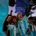 Torcedores argentinos assistindo à semifinal da Copa do Mundo 2026 em São Paulo | Foto: Ettore Chiereguini