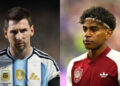 Lionel Messi e Lamine Yamal