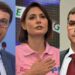 Gilson Machado, Michelle Bolsonaro e Flávio Bolsonaro