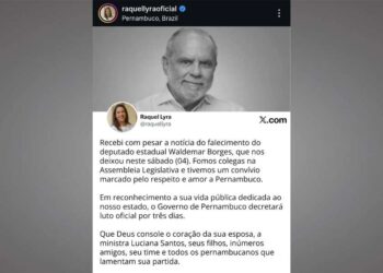 Waldemar Borges (PSB) faleceu aos 67 anos