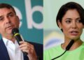 Flávio Bolsonaro e Michelle Bolsonaro vem passando por tensões familiares, que tem respingado em suas vidas políticas