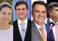 Da esq. p/ dir. Raquel Lyra, Miguel Coelho, Ciro Nogueira e Eduardo da Fonte