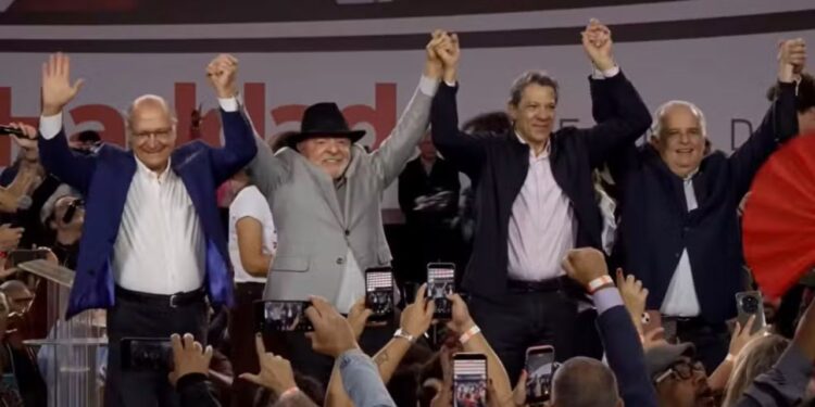 PT lança, em convenção partidária, Fernando Haddad como candidato ao Governo de São Paulo