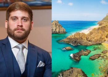 Atual administrador da ilha de Fernando de Noronha, Virgílio Oliveira