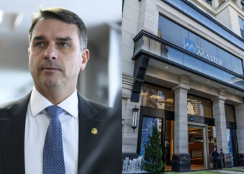 Candidato às eleições presidenciais, Senador Flávio Bolsonaro tem nome envolvido em esquema de Daniel Vorcaro