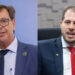O ex-ministro do Turismo Gilson Machado e o deputado federal Pedro Campos (PSB) (esq. p/ dir.)