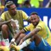 Neymar desaba e chora após eliminação do Brasil para Noruega