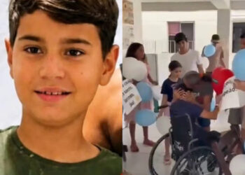 João Lucas Castor Nemezio Sales foi atacado por um tubarão na praia de Piedade
